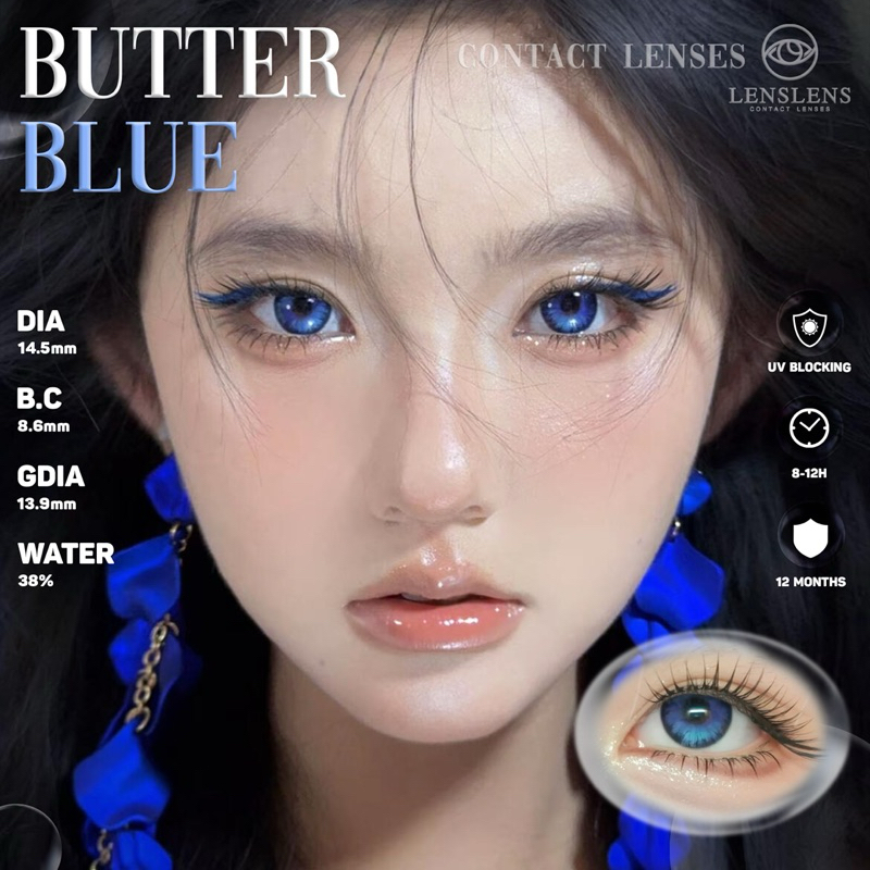 Lens hiệu ứng loang màu tím hoàng hôn (Hạn dùng 1 tháng)